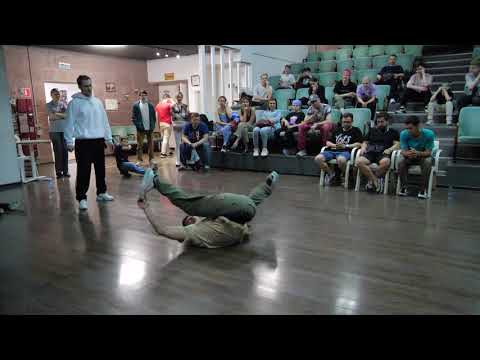 final 2x2 FYXO crew vs bboy Мужик & Чеснок - "ALL OPTION" break dance battle, брейкданс чемпионат