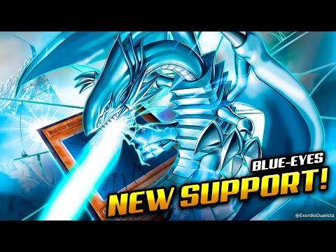BLUE-EYES RAIGEKY 💀 Blue-Eyes Deck (ft. Blue-Eyes White Dragon, the White Phantom Beast) | MDPRO3