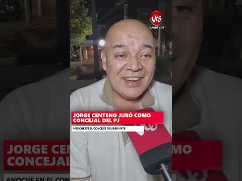 GENERAL DEHEZA: JORGE CENTENO JURÓ COMO CONCEJAL DEL PJ.