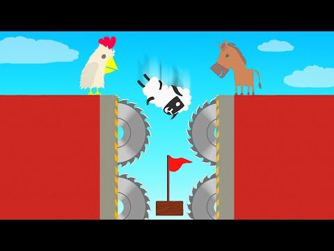 3 Noobs VS 99% IMPOSSIBLE Level! (Ultimate Chicken Horse)