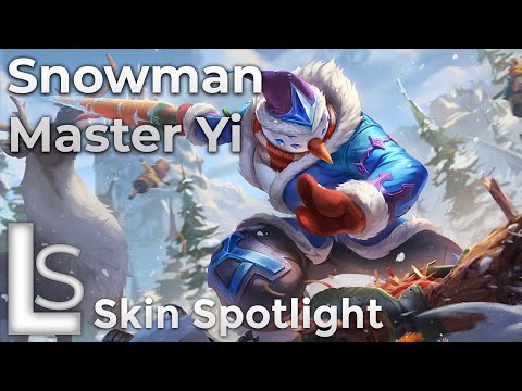 Snow Man Yi - Skin Spotlight - Winter Wonder Collection - League of Legends