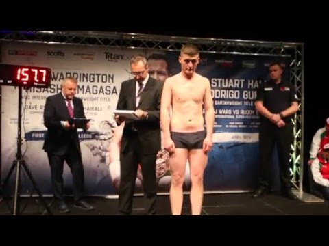 DARYL BAPTIST v ADAM JONES - OFFICIAL WEIGH IN VIDEO (LEEDS) / THE WARRIOR RETURNS