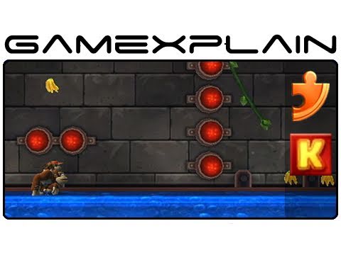 Donkey Kong Country Returns: Switcheroo 7-6 (Puzzle Pieces, KONG Letters Guide, Walkthrough)