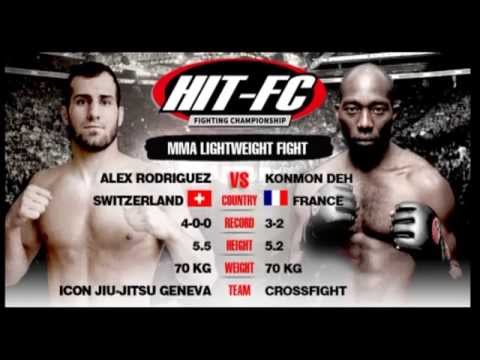HIT FC MMA Championship Fight  Alex Rodrigues VS  Konmon Deh