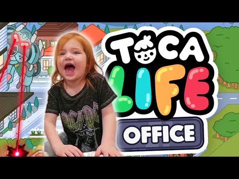 Adley App Reviews | Toca Life Office | family pretend play controlled by game master Video