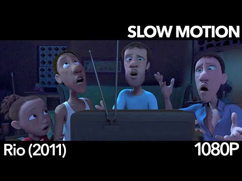 Blackout in Rio Scene in Slow Motion | Rio (2011)