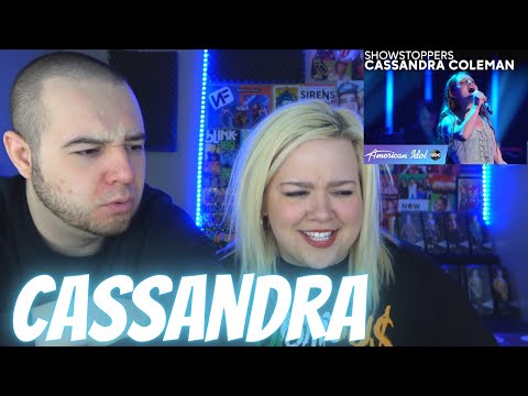 Cassandra Coleman Showstoppers - American Idol 2021| COUPLE REACTION VIDEO