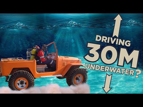 Car driven 7km underwater across Darwin Harbour