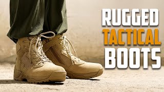 10 RUGGED Tactical Boots You Should See