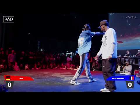 BEN vs DEADHOMIES - Battle BAD 2024 - HIP-HOP TOP 8