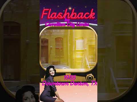 Video of the Denton, TX square in 1955. This video is in color! Look and see what this year was like