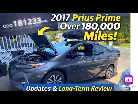2017, Prius prime over 180,000 miles! Updates and long-term review.