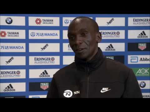 Berlin Marathon 2017: Kipchoge, Bekele, Kipsang - INTERVIEW