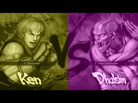 aagameslanhouse(Ken) VS Econejer(Dhalsim) SSF4 AE 2012 PSN