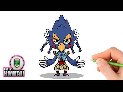Comment dessiner Revali de Zelda Breath of the Wild