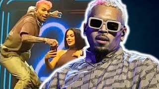 These phones ain&#39;t loyal! Chris Brown Throws Fan&#39;s Phone Into Crowd for NOT paying attention to him