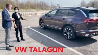 VW CEO tests Talagon, the German brand's largest SUV in China