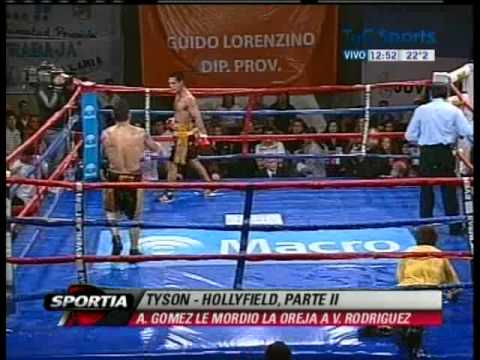 Alejandro Gómez mordió a Vicente Rodríguez