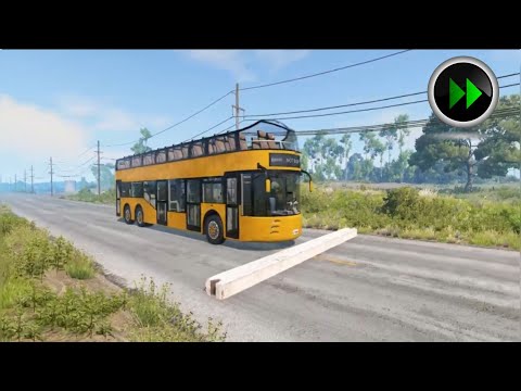 Reverse Cars vs Ledge #4 - BeamNG.Drive - Cars vs Ledge