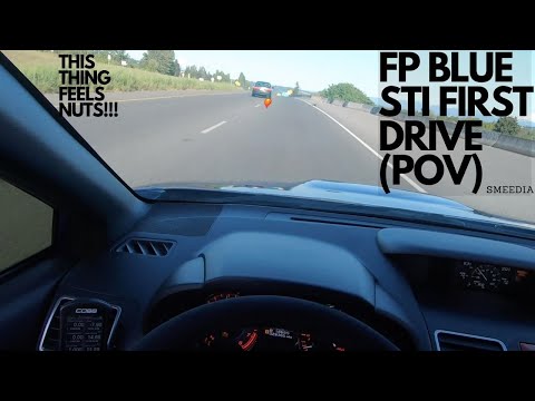 First Drive With the New FP Blue (POV Drive)