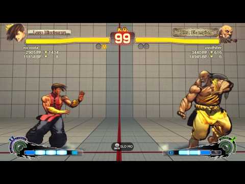 nicooda (GY) vs vvolfster (GK) | SSF4: Arcade Edition PC - Ranked Match