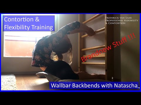 Contortion Training by Flexyart 219: Wallbar Contortion - Also for Yoga, Poledance, Ballet, Dance