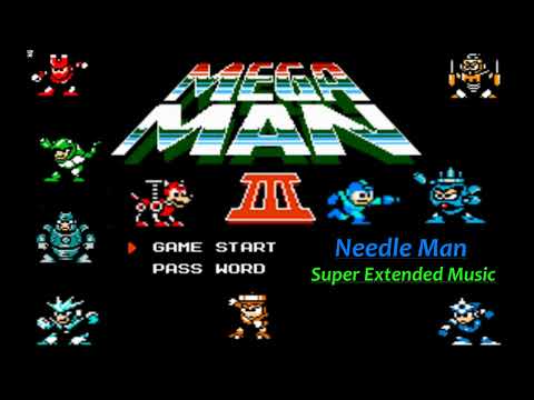 Mega Man 3 (NES) - Needle Man Stage Music (Super Extended!)