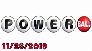 Powerball winning numbers - 11/23/2019
