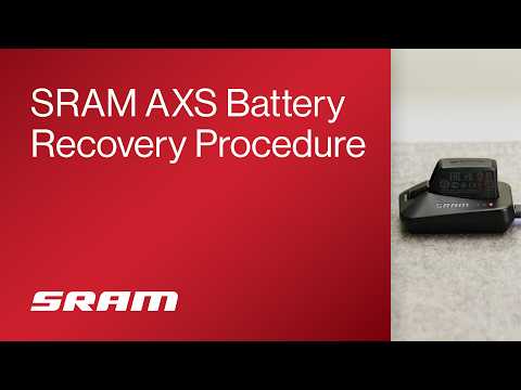 SRAM AXS Battery Recovery Procedure