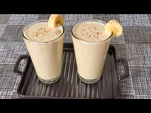 Breakfast milkshake Recipe | Weight loss juice recipe | Banana milkshake recipe