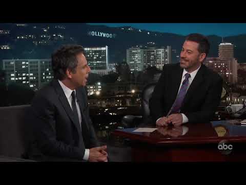Ben Stiller Stops By Jimmy Kimmel And Talk About Locking Hillary Clinton Up