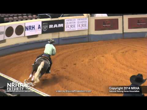 Gold Worthie ridden by Jordan Kole Price - 2014 NRHA Futurity (Open Futurity - Semi Finals)
