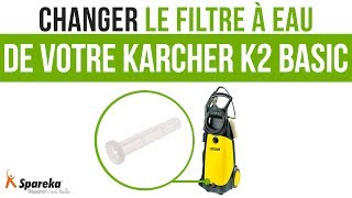Comment changer le filtre à eau de karcher K7.20 ?