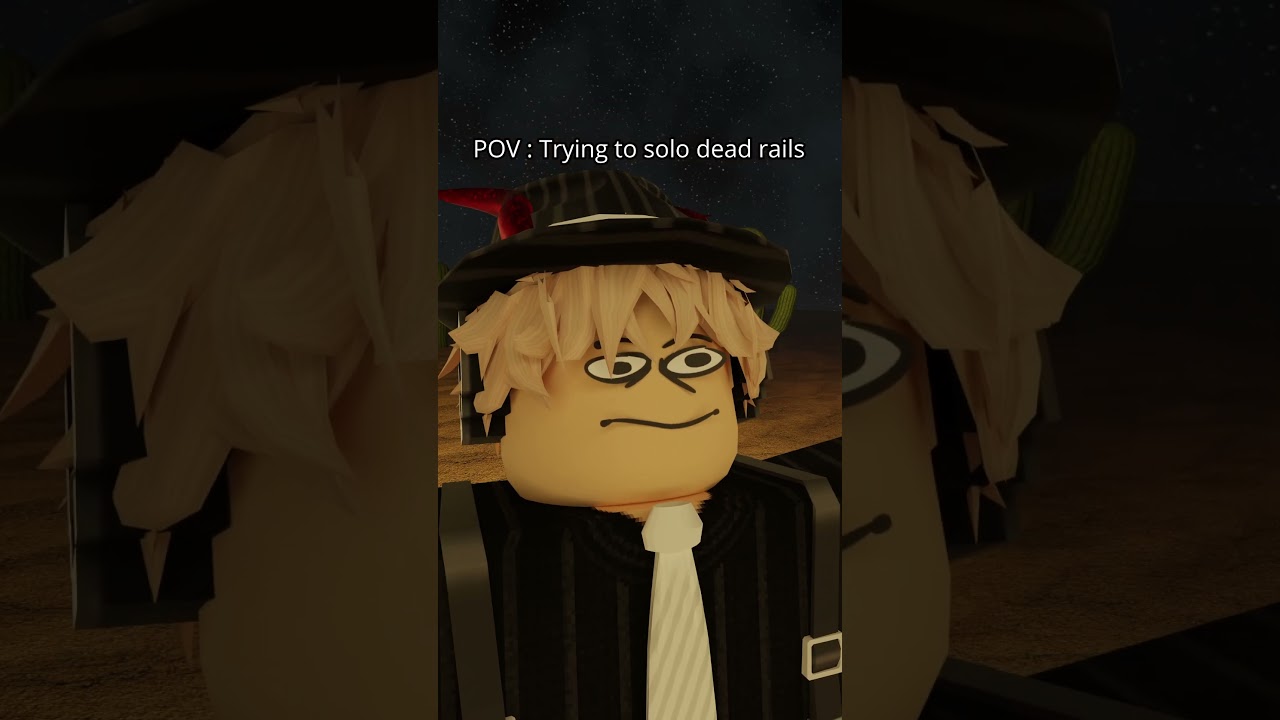 Dead rails solo | #short  #shorts  #roblox #memes #deadrails