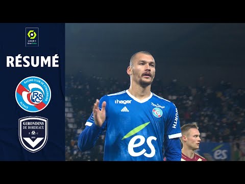 RC STRASBOURG ALSACE - FC GIRONDINS DE BORDEAUX (5 - 2) - Résumé - (RCSA - GdB) / 2021-2022