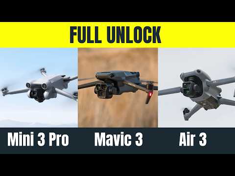 How to Hack NFZ + Altitude Limits & Unlock FCC mode 🚀 DJI Mini 3 Pro, AIR 3 & Mavic 3, Matrice 30 🚀