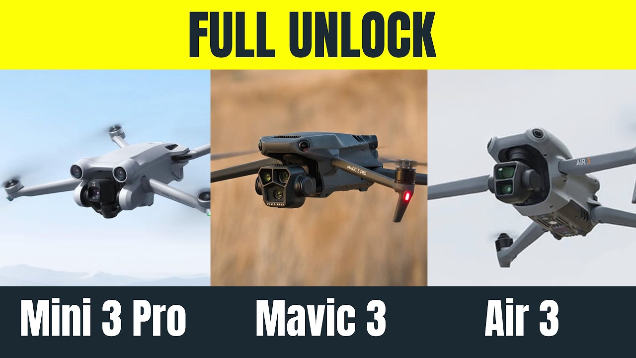 How to Hack NFZ + Altitude Limits & Unlock FCC mode 🚀 DJI Mini 3 Pro, AIR 3 & Mavic 3, Matrice 30 🚀