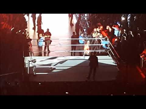 WWE Live Oberhausen Shinsuke Nakamura Entrance 10.05.2018