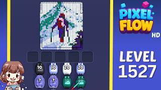Pixel Flow Level 1527 Solution Walkthrough