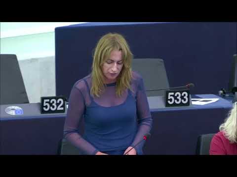 Clare Daly EU debates surveillance and predator spyware systems in Greece