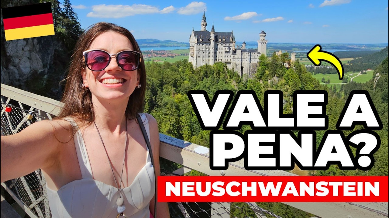 NEUSCHWANSTEIN: O CASTELO DA ALEMANHA QUE INSPIROU A DISNEY! Tour de Munique e Palácio Linderhof