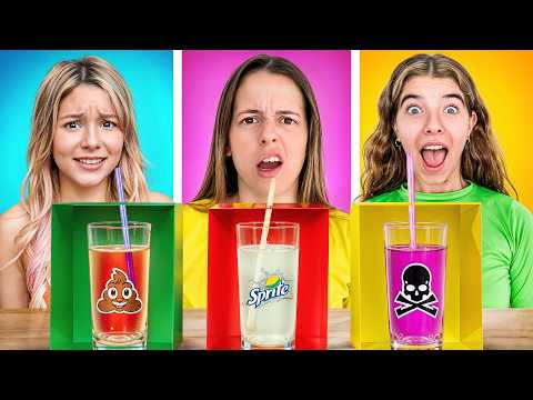 DON'T CHOOSE THE WRONG DRINK! FT. @delfipalladinoo @miel_ambar