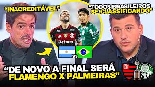 ARGENTINOS INDIGNADOS COM FLAMENGO E PALMEIRAS CLASSIFICADOS NA LIBERTADORES