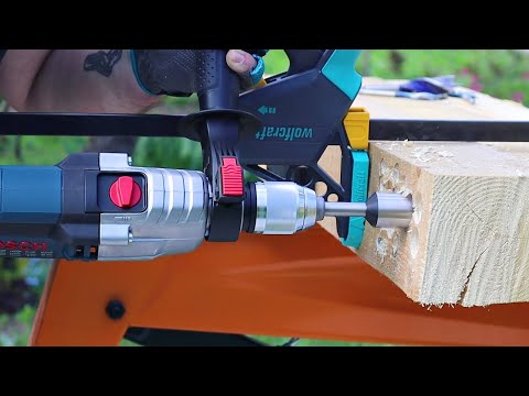 Bosch GSB 24-2 Percussion Drill, short demonstration of power