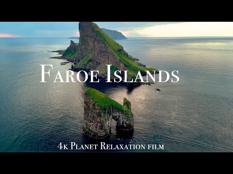 Faroe Islands 4K Nature Film | Deep Relaxation with Gentle Music