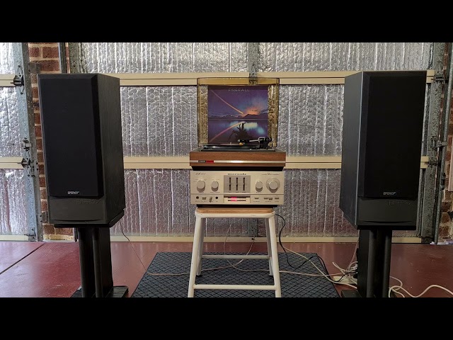 Lot 2 enceintes noires SABA modèle CE9930 2 Way Speaker 35W - Dim :24x21x41 cm | eBay