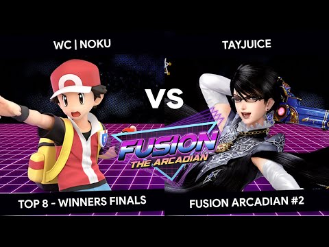 Fusion Arcadian #2 - Noku (Pokemon Trainer) vs TayJuice (Bayonetta) - Top 8 - Winners Finals