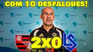 ENTREVISTA COLETIVA DE LEONARDO JARDIM - FLAMENGO 2x0 LAUSANNE-SPORT