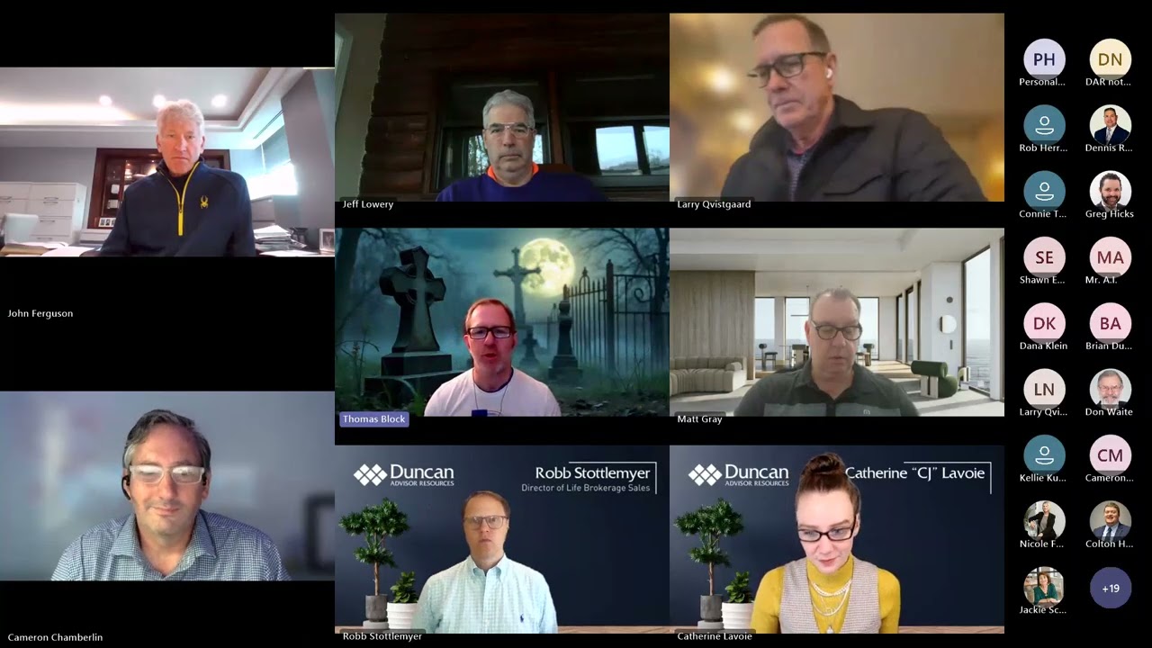 10/29/25 – Compliance: Firm Element, Annuity Withdrawal Additional Information Request, Team Oak; Business: RPM Coaching Program Enrollment, CRC Designation Discount, Must Register Webinar; Presentation: Cameron from Cambridge on Protecting Your Investment Accounts from AI Fraud