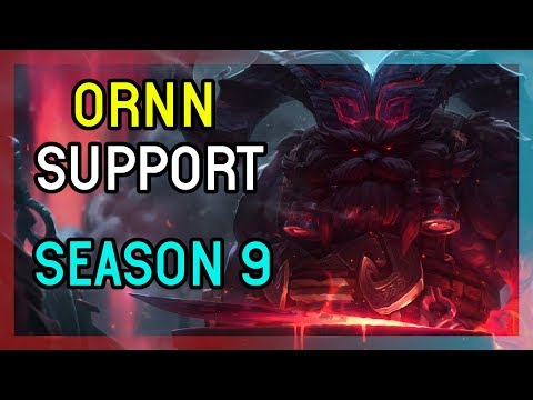 SEASON 9 ORNN SUPPORT - LEAGUE OF LEGENDS - DIAMOND